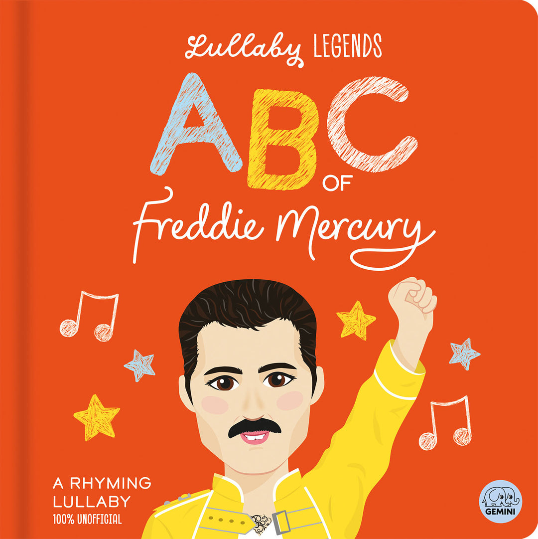 Cover image for Lullaby Legends: ABC of Freddie Mercury ISBN 9781836160571
